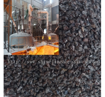 Brown fused alumina lumps, grit and micro powder